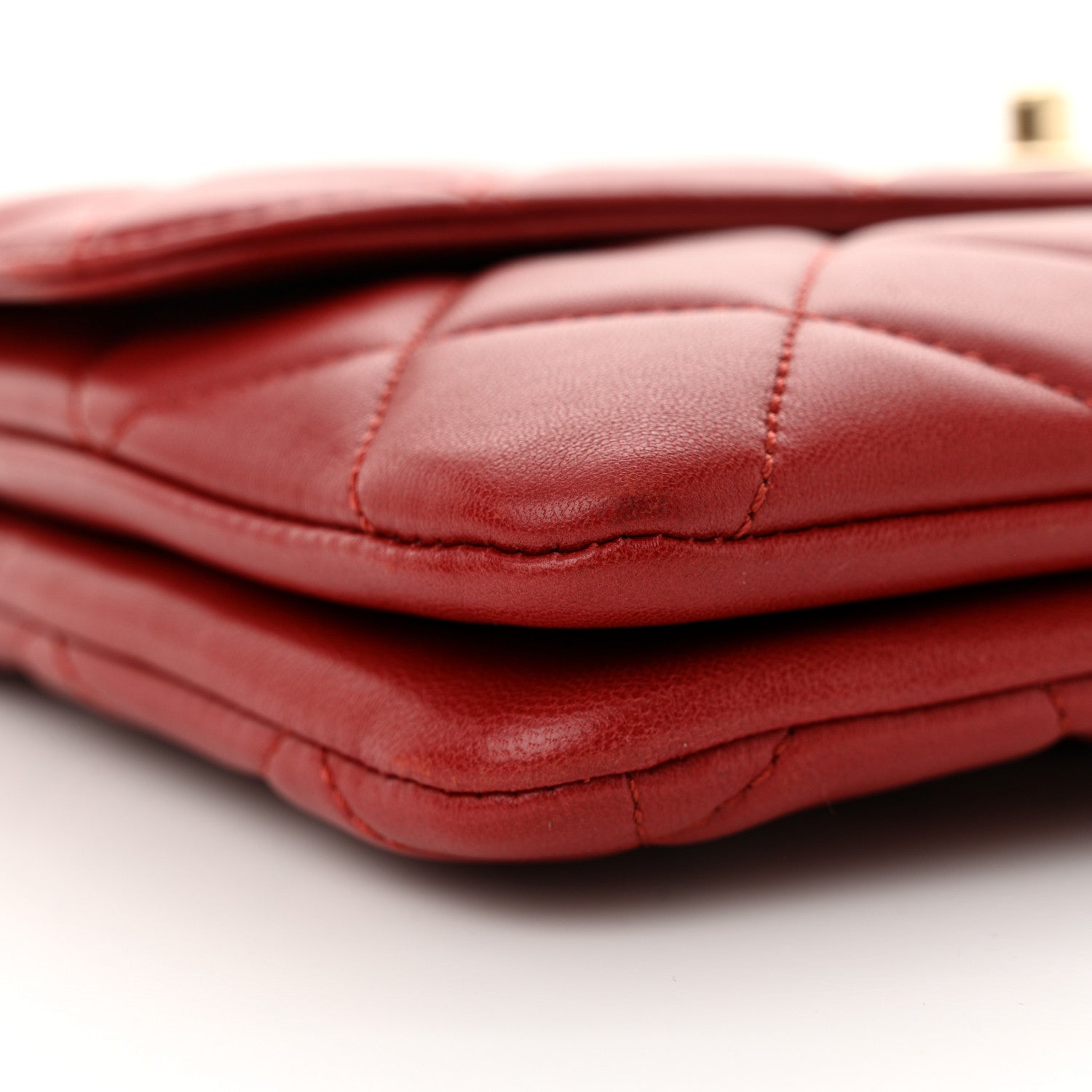 Chanel Lambskin Quilted Medium Trendy CC Flap Red 9 of 11