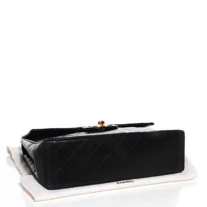 Chanel Lambskin Quilted XL Jumbo Flap Black 4 of 8