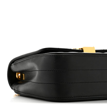 Saint Laurent Lambskin Matelasse Monogram Small Vicky Chain Bag Black 9 of 15