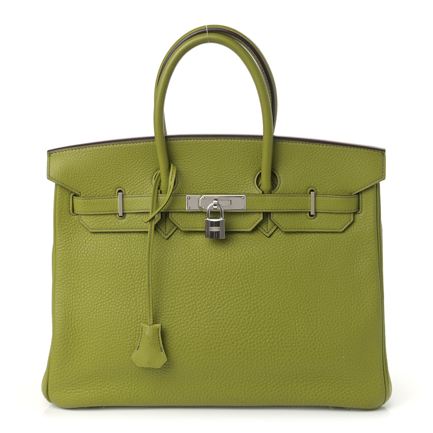Hermes Togo Birkin 35 Vert Anis 1 of 16