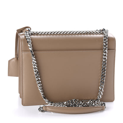 Saint Laurent Calfskin Medium Monogram Sunset Dark Beige 3 of 11
