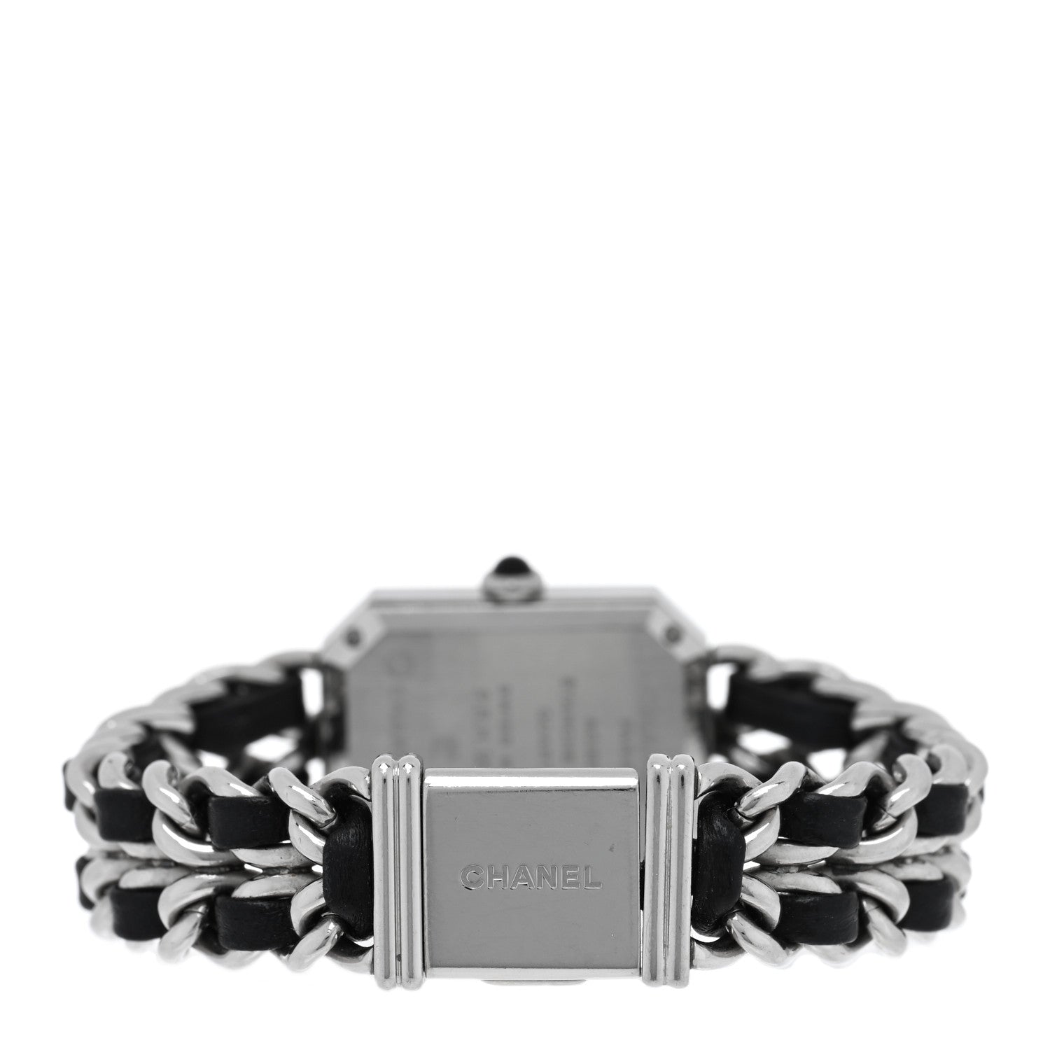 Chanel Stainless Steel Lambskin 20mm Chain Premiere Quartz Watch M 3 of 4