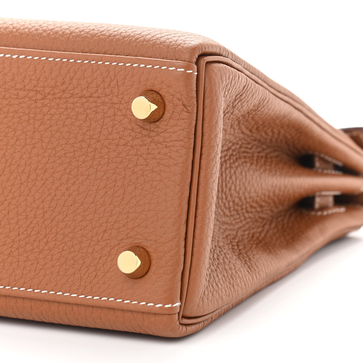 Hermes Togo Kelly Retourne 25 Gold 10 of 13