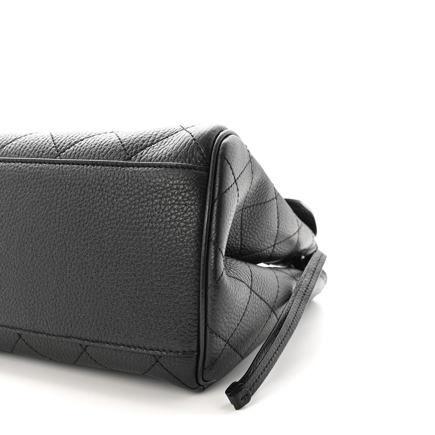 Chanel Grained Calfskin Stitched Urban Essentials Large Shopping Bag Black 10 of 10