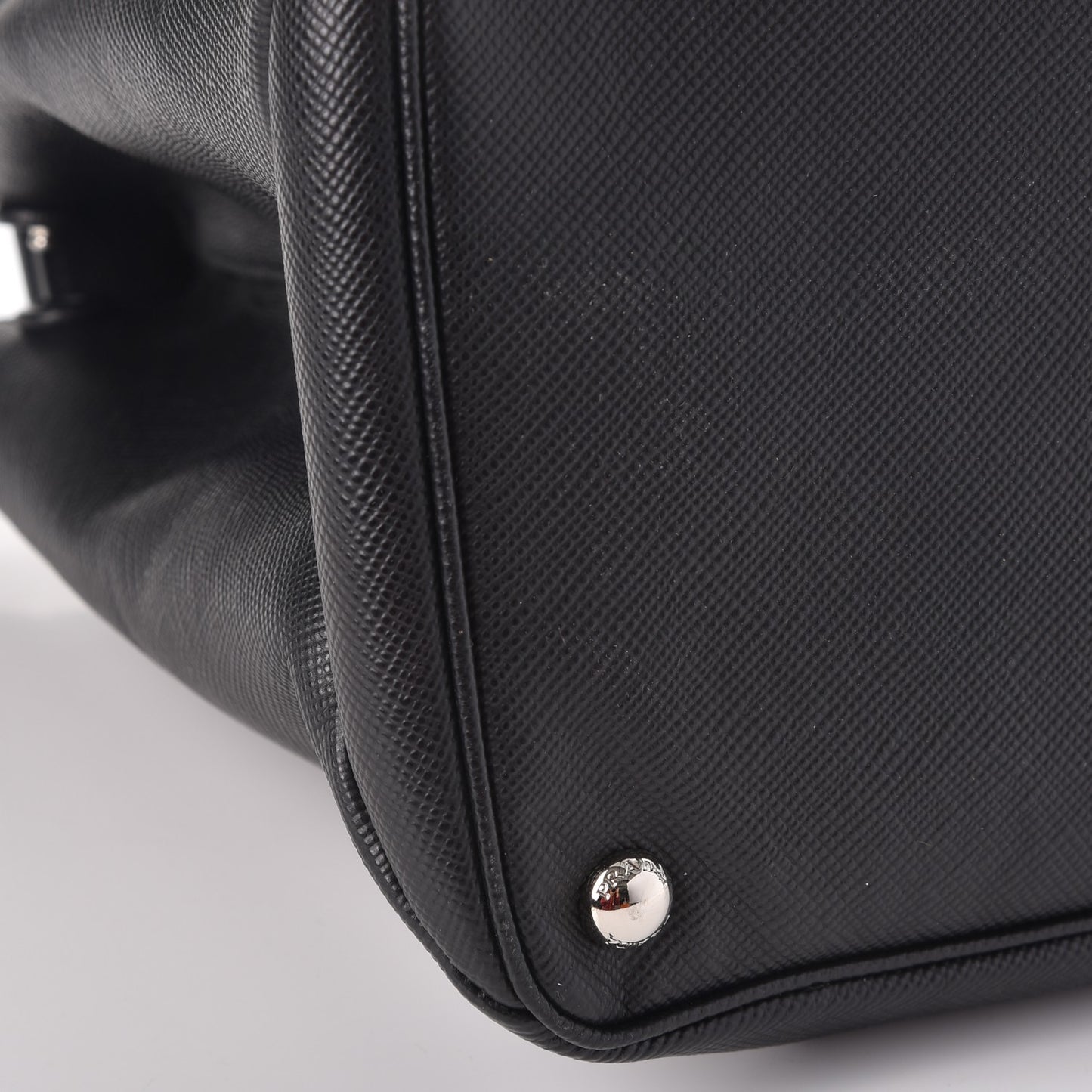 Saffiano Cuir Twin Tote Nero Black