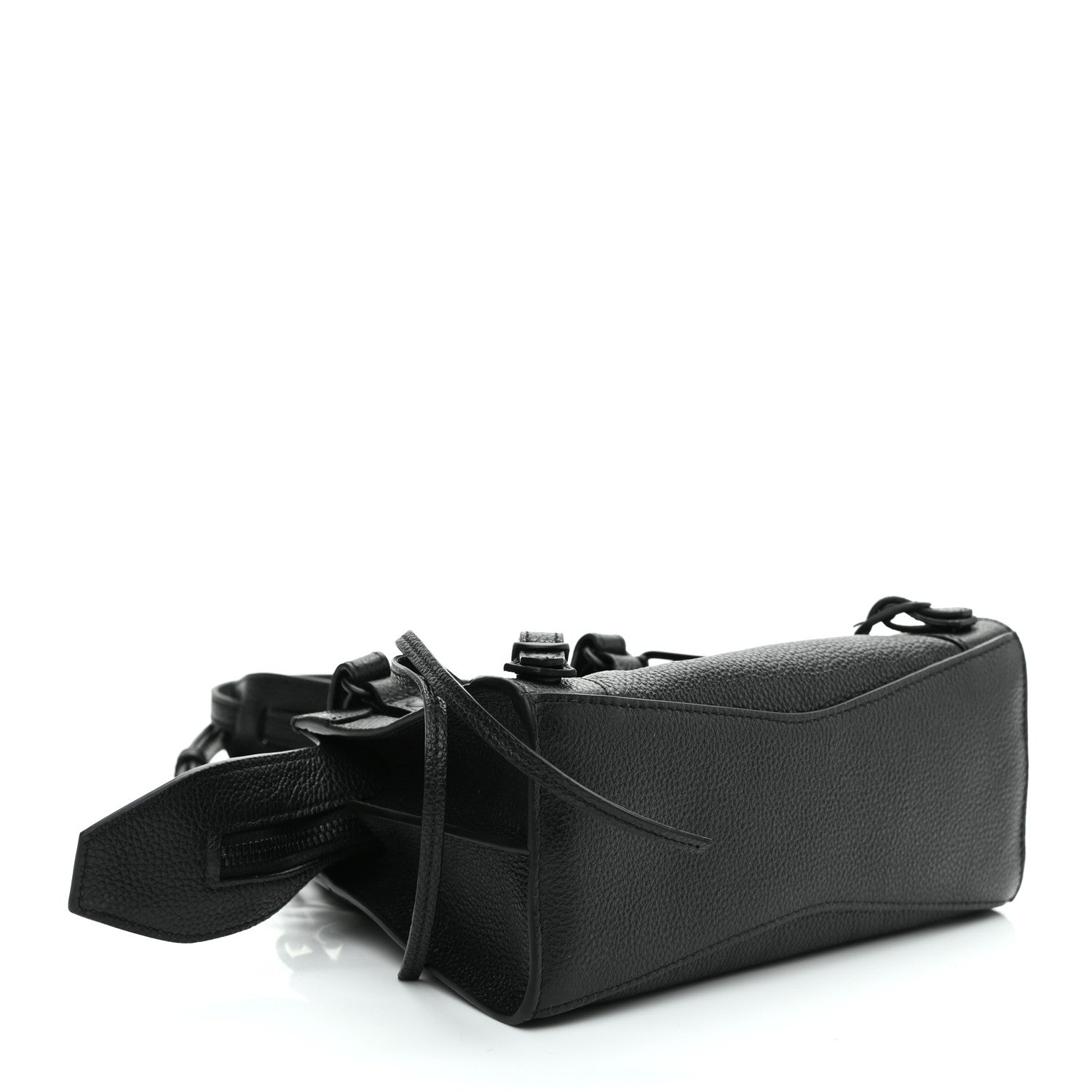 Balenciaga Grained Calfskin Neo Classic Black Hardware Mini City Black 4 of 9