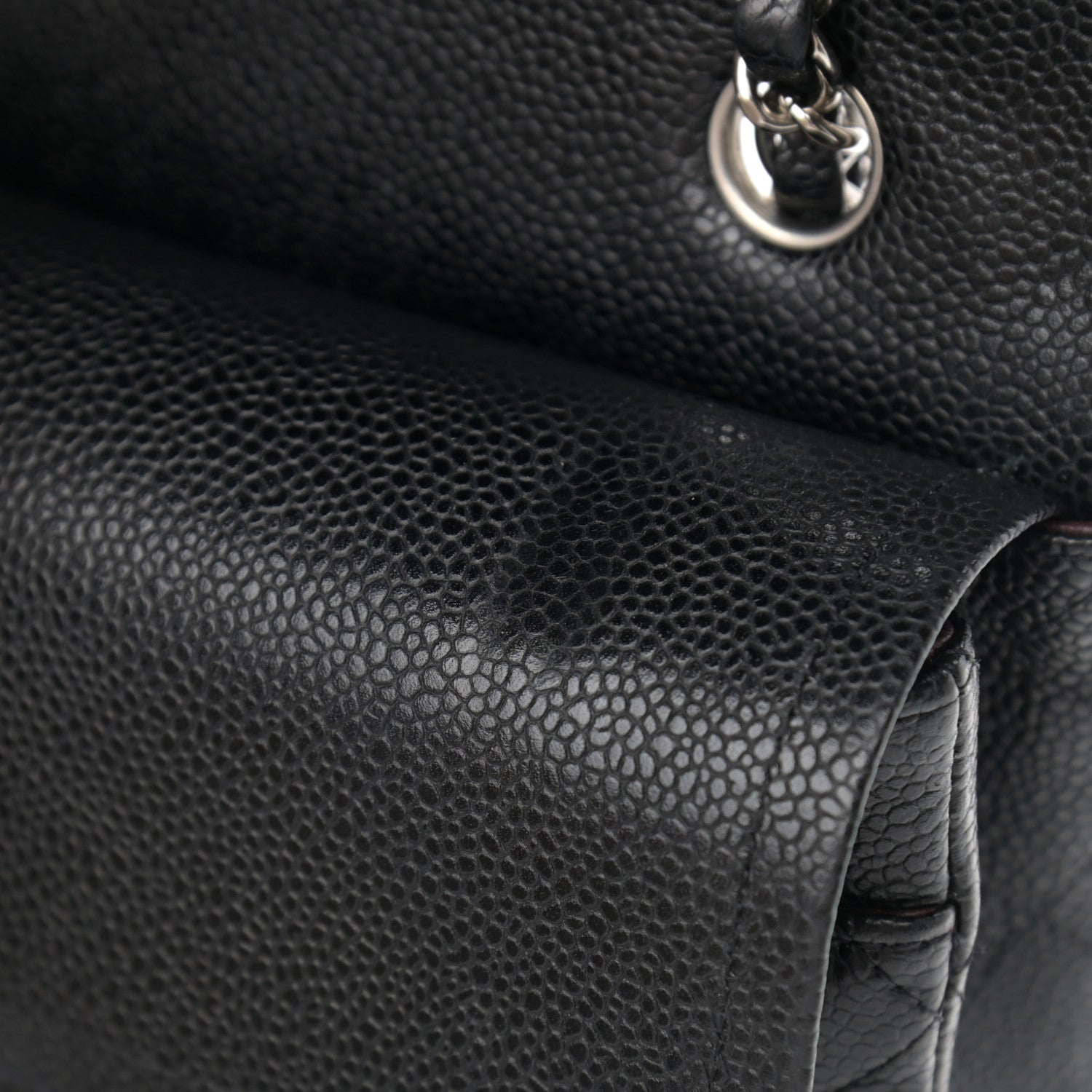 Chanel Caviar Quilted Medium Double Flap Black 11 of 11