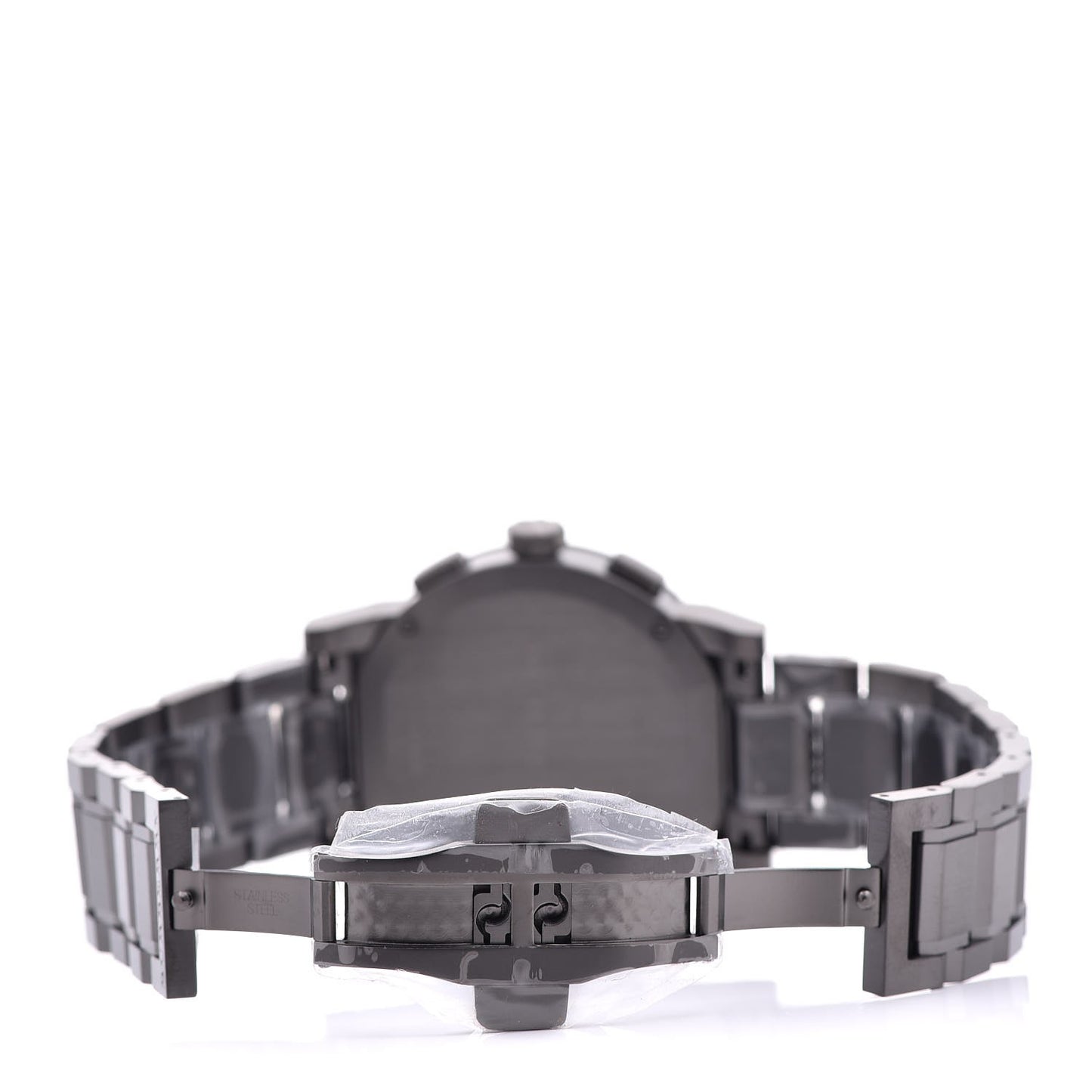 PVD Stainless Steel 42mm Chronograph Quartz Watch Black BU9354