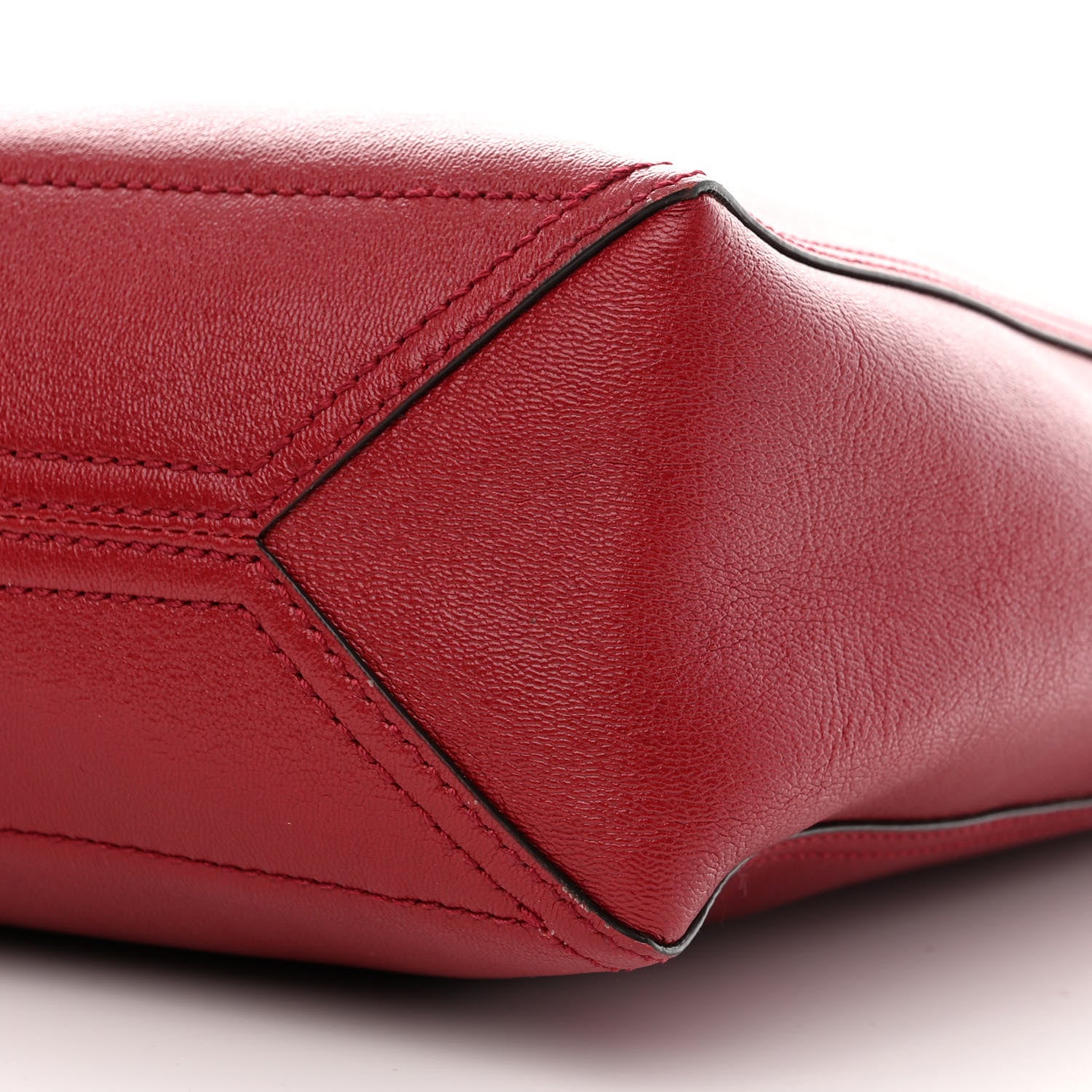 Gucci New Sakai Calfskin Lux Medium Dahlia Tote New Cherry Red 12 of 12