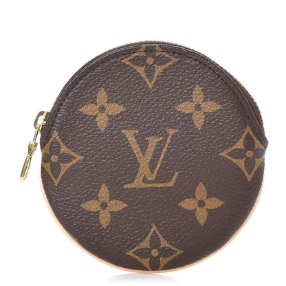 Louis Vuitton Monogram Round Coin Purse 1 of 8