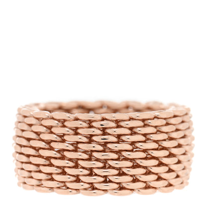 Tiffany Rubedo Somerset Mesh Ring 52 6 1 of 4