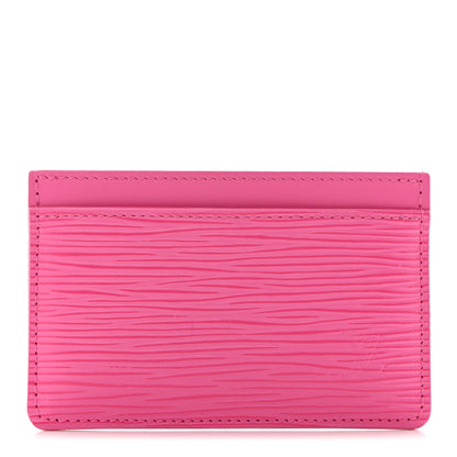 Louis Vuitton Epi Card Holder Pink 1 of 7