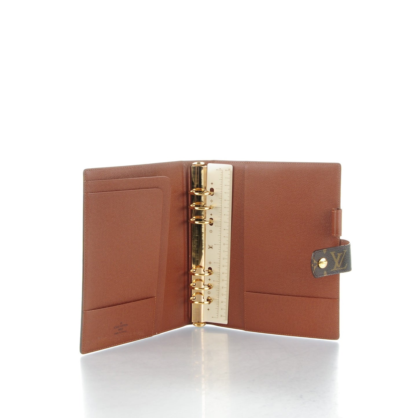 Monogram Large Ring Agenda Cover