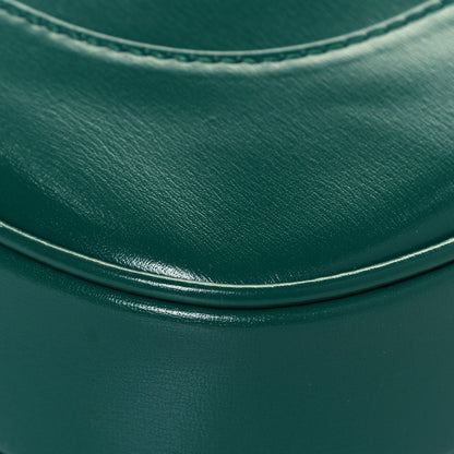 Gucci Boarded Dyana Lux Calfskin Small Jackie 1961 Hobo Emerald 10 of 16