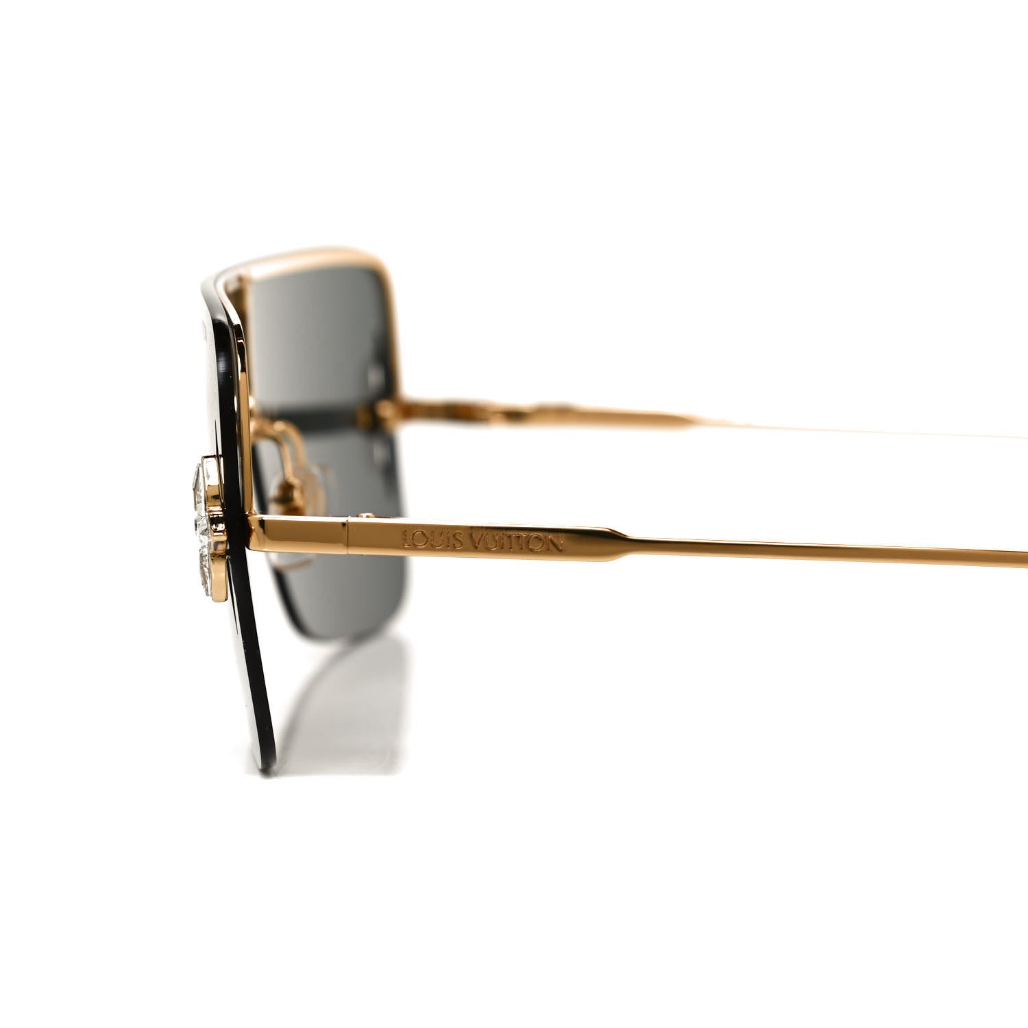 Louis Vuitton Star Light Sunglasses Z1644U Gold 5 of 8