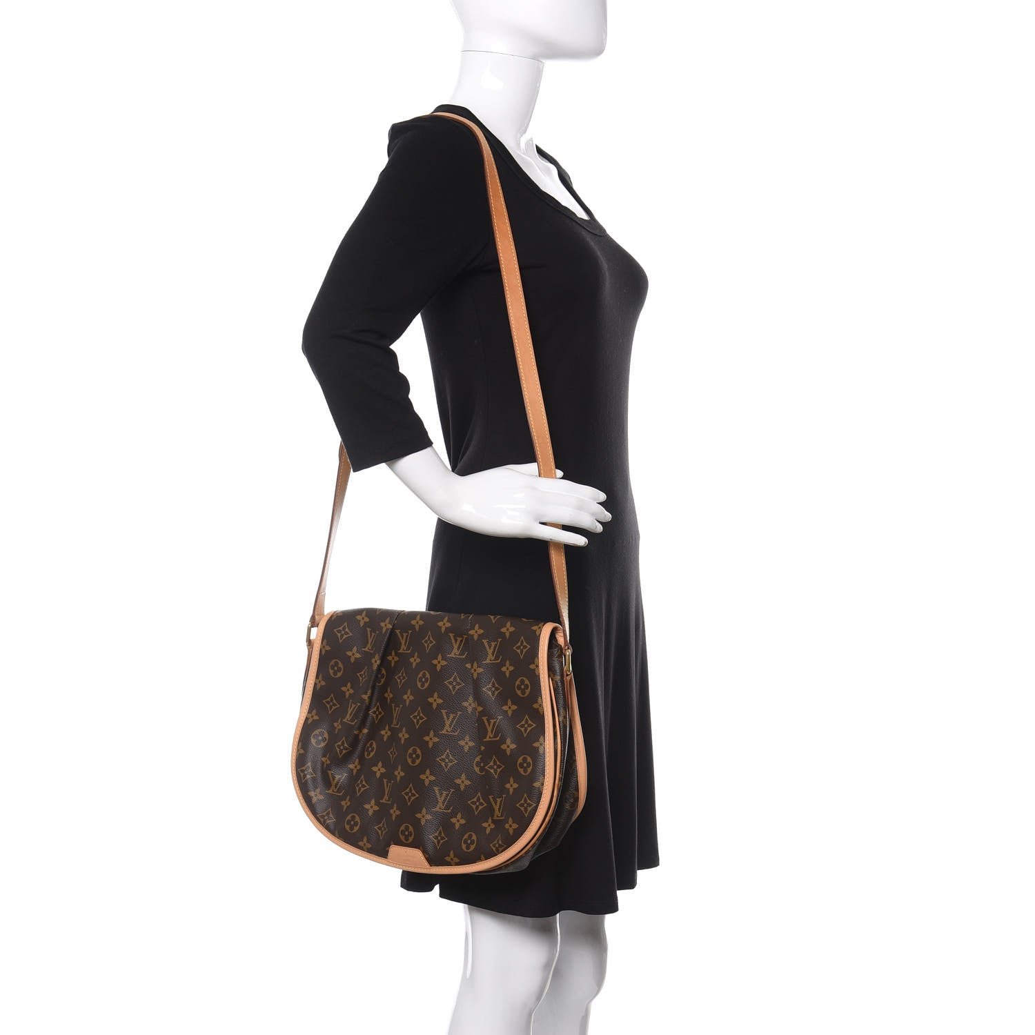 Louis Vuitton Monogram Menilmontant MM 2 of 11