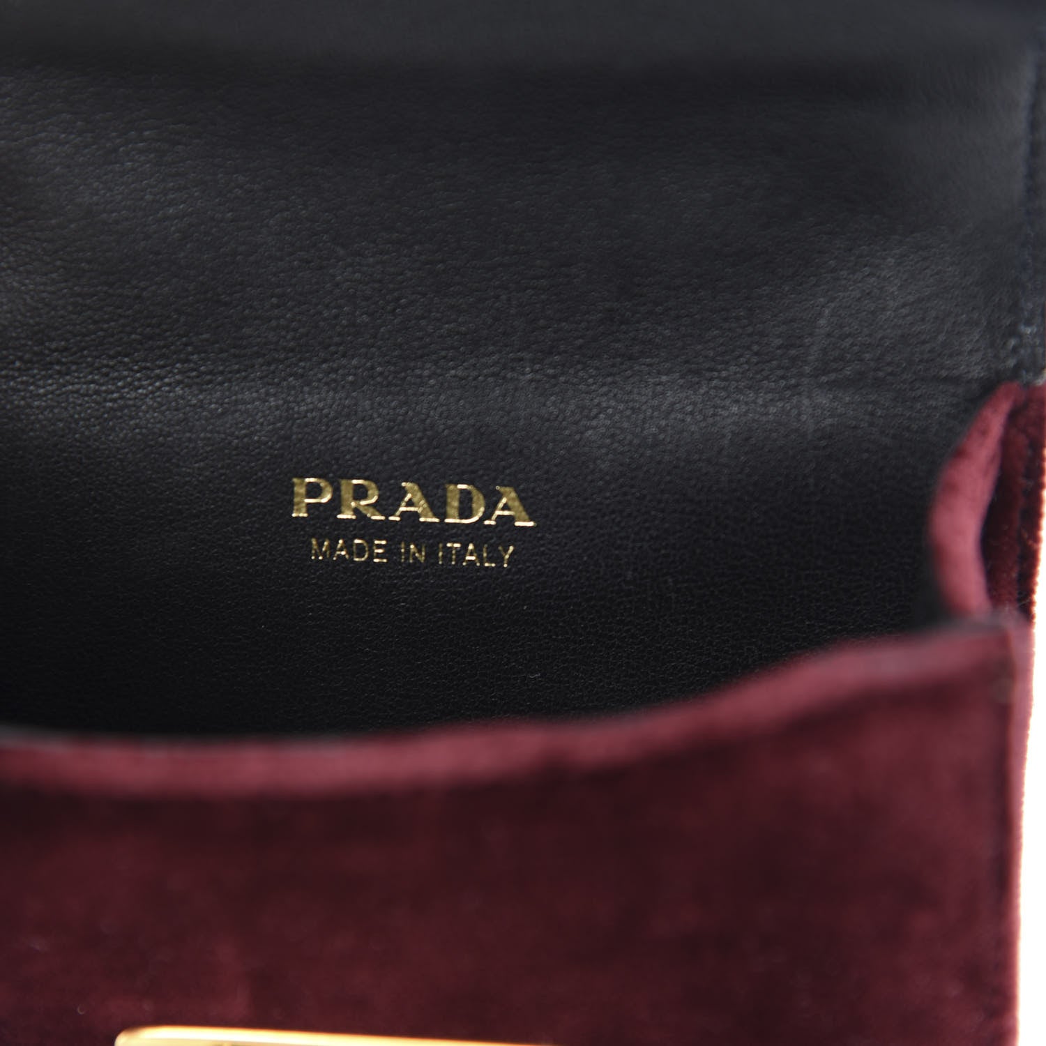 Prada Velvet Crocodile Micro Cahier Bag Ribes Black 8 of 11