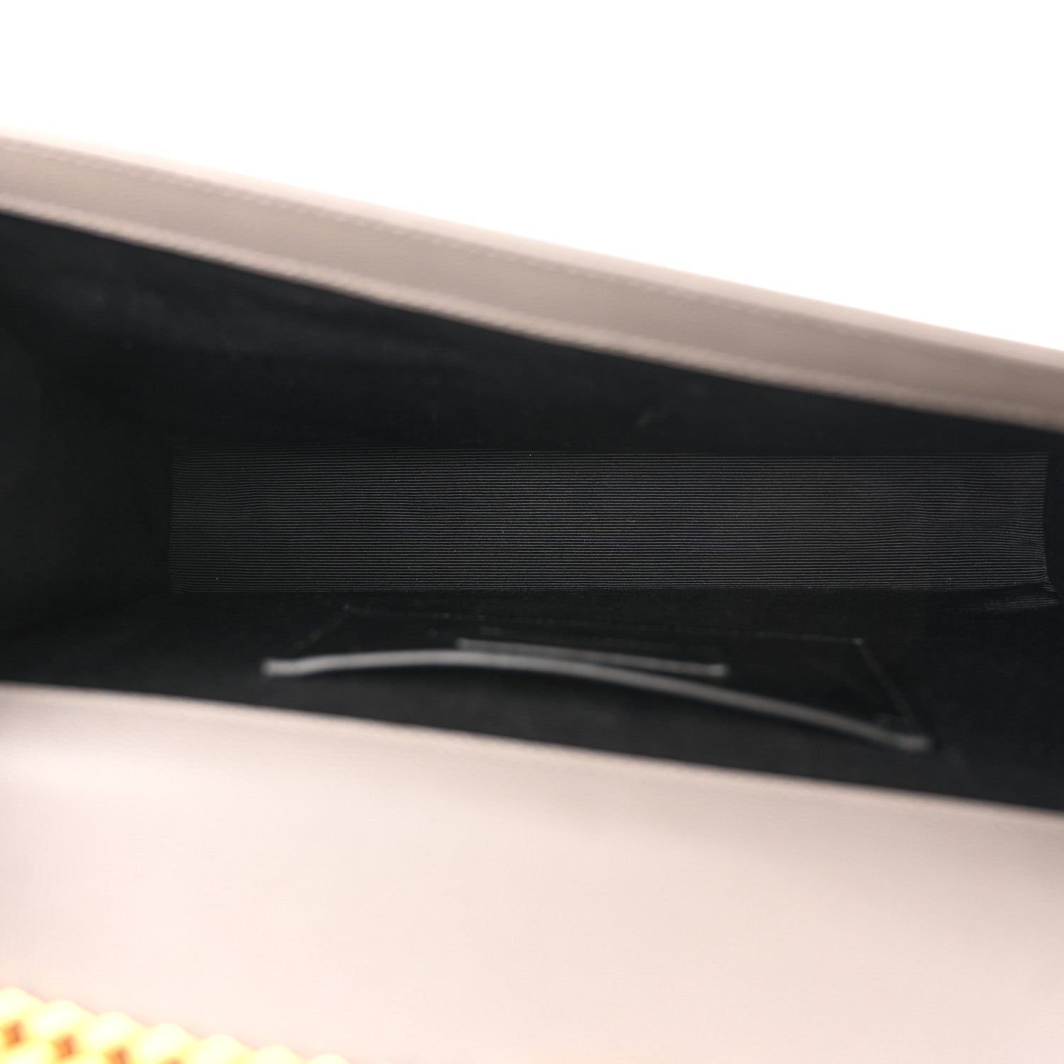 Saint Laurent Grain De Poudre Large Classic Monogram Kate Satchel Earth 5 of 9