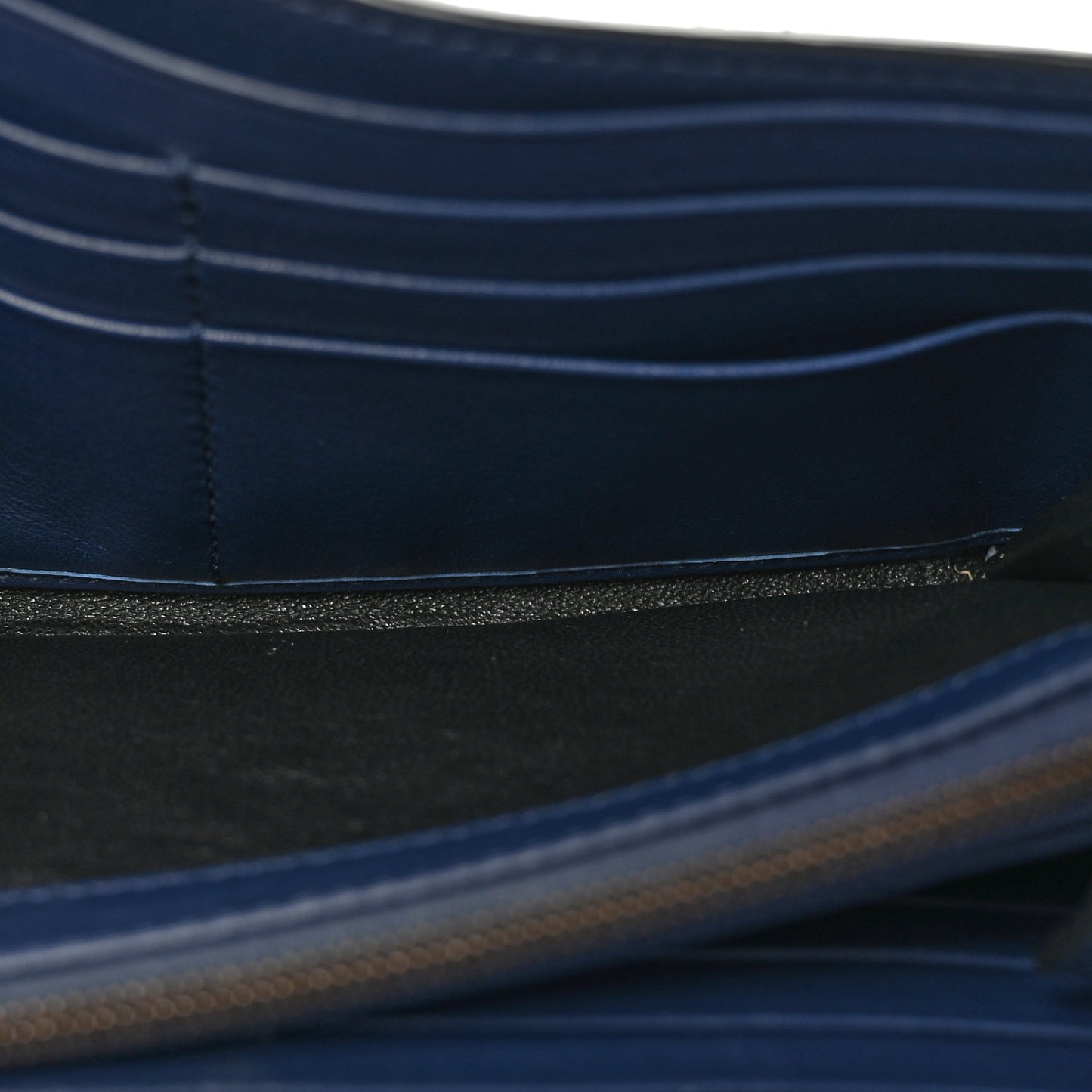 Snakeskin Horsebit 1955 Continental Wallet Blue