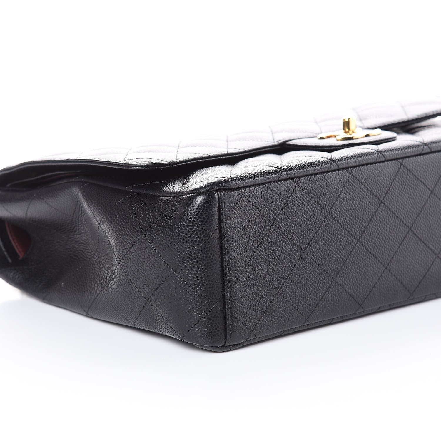 Chanel Caviar Quilted Maxi Double Flap Black 5 of 9