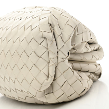 Bottega Veneta Nappa Maxi Intrecciato The Pouch Oversized Clutch Plaster 9 of 9