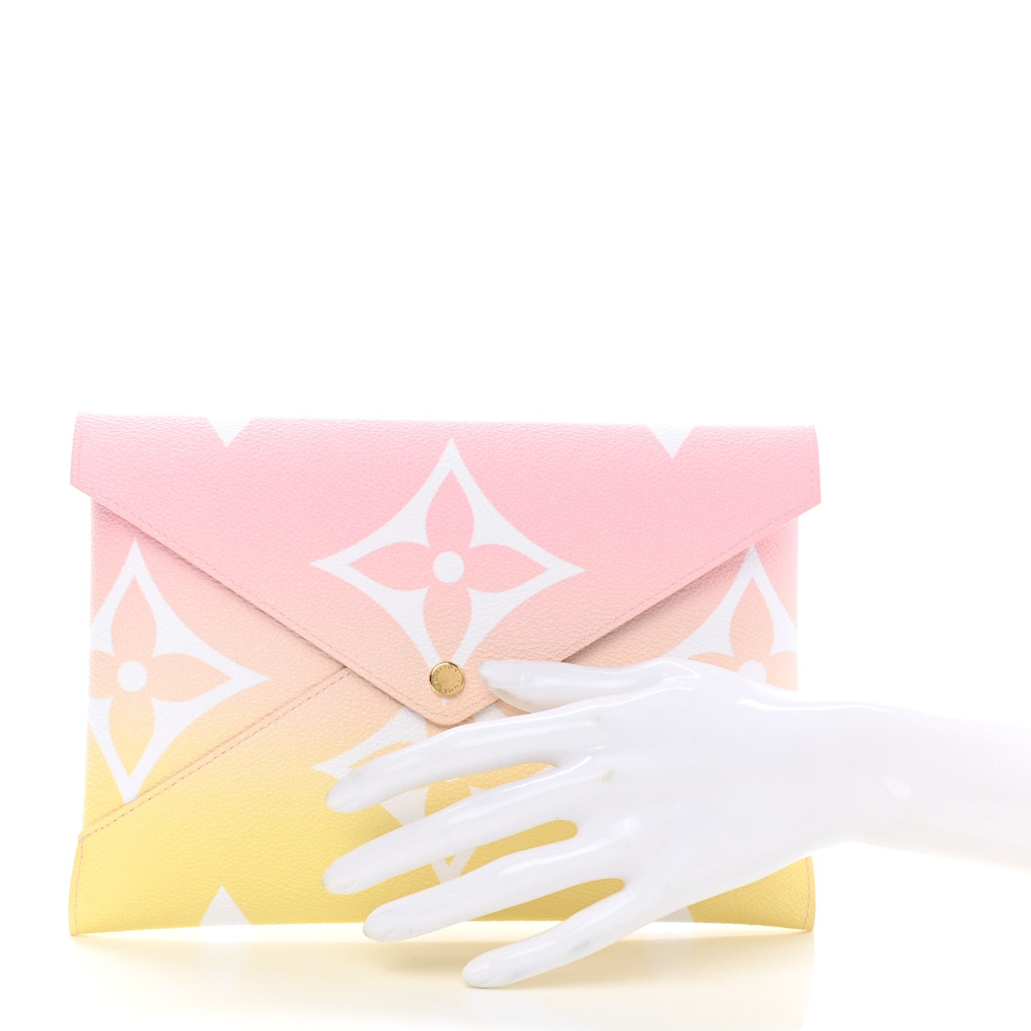 Monogram Giant By The Pool Large Kirigami Pochette Pink