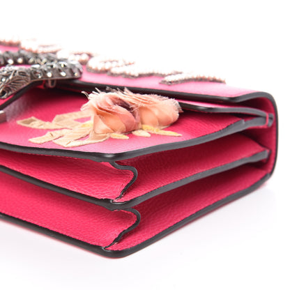 Gucci Pebbled Calfskin Embellished Guccify Small Dionysus Shoulder Bag Rosa 9 of 10