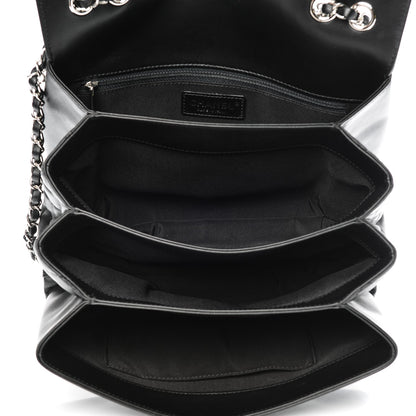 Chanel Calfskin Jumbo Tramezzo Flap Black 5 of 7