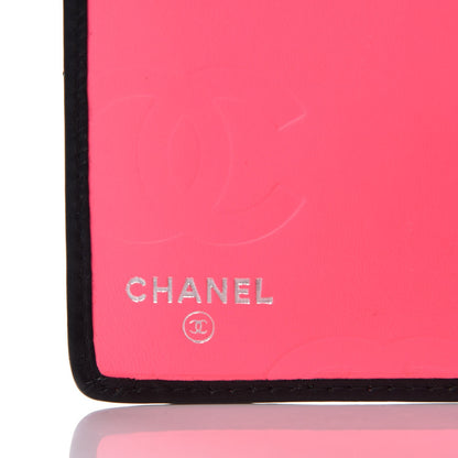 Chanel Calfskin Quilted Cambon Yen Wallet Black 6 of 11