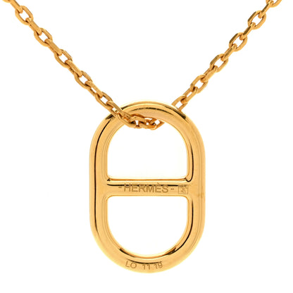 Hermes Swift O'Maillon Pendant Necklace Bleu Navy 6 of 6