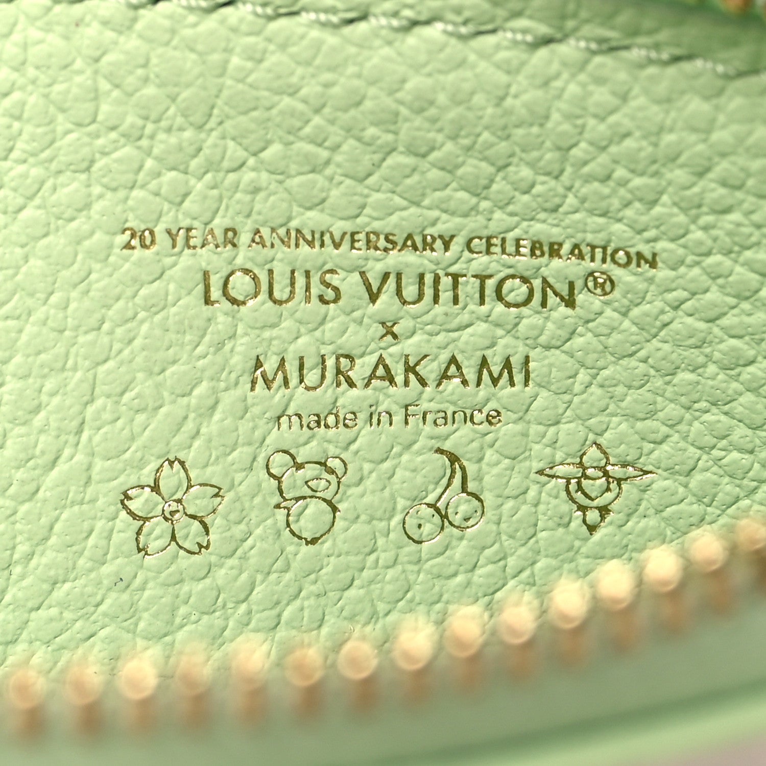 Louis Vuitton LV X TM Monogram Romy Card Holder Green Tea 1847226