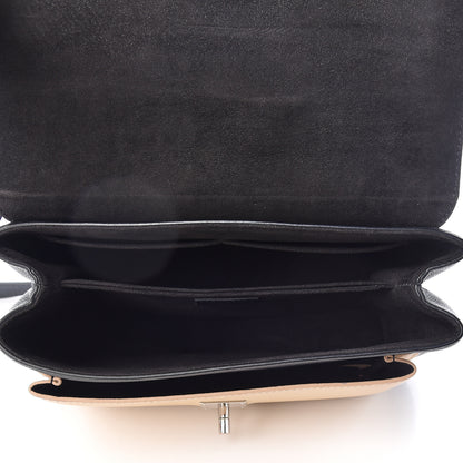 Louis Vuitton Soft Calfskin My Lockme Top Handle Vanille Black 8 of 10