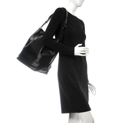 Louis Vuitton Epi Noe Black 2 of 14