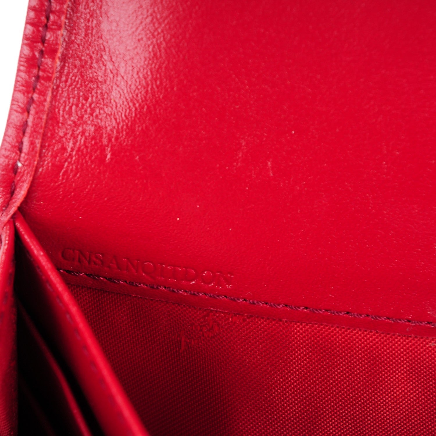Burberry Haymarket Check Winsley Continental Wallet Red 7 of 8