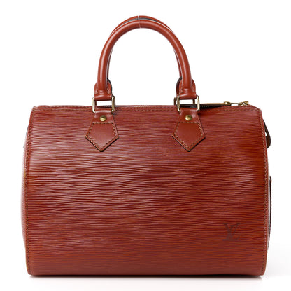 Louis Vuitton Epi Speedy 25 Kenyan Fawn 1 of 16