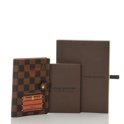 Louis Vuitton Damier Ebene Trunks and Bags Small Ring Agenda 7 of 7
