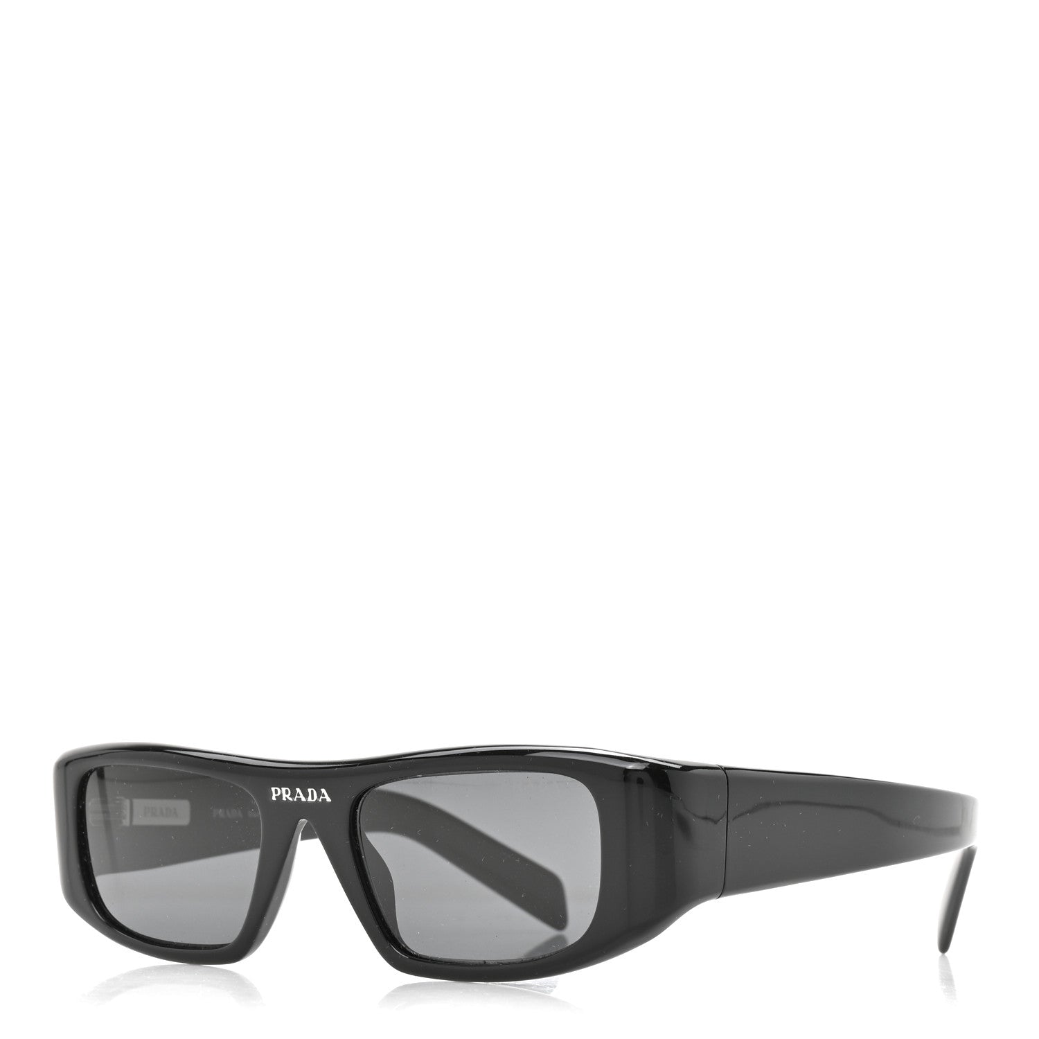 Prada Acetate Sunglasses SPR 20W Black 1 of 8