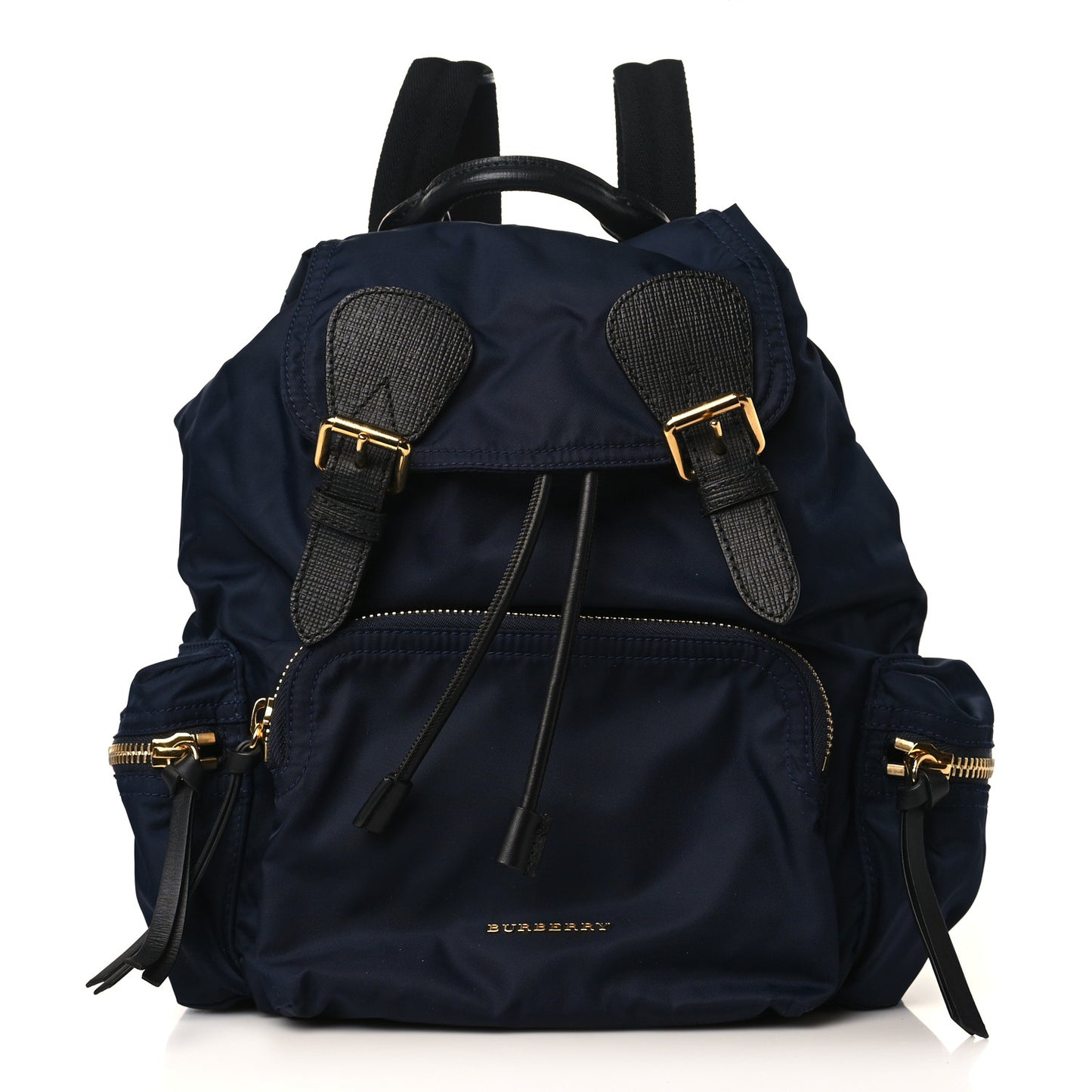 Nylon Medium Rucksack Backpack Ink Blue