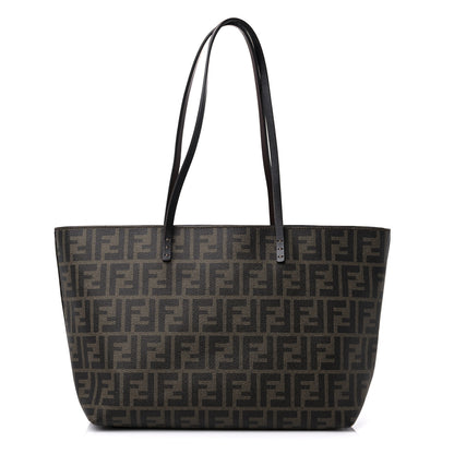 Fendi Zucca Spalmati Small Roll Tote Tobacco Moro 1 of 13