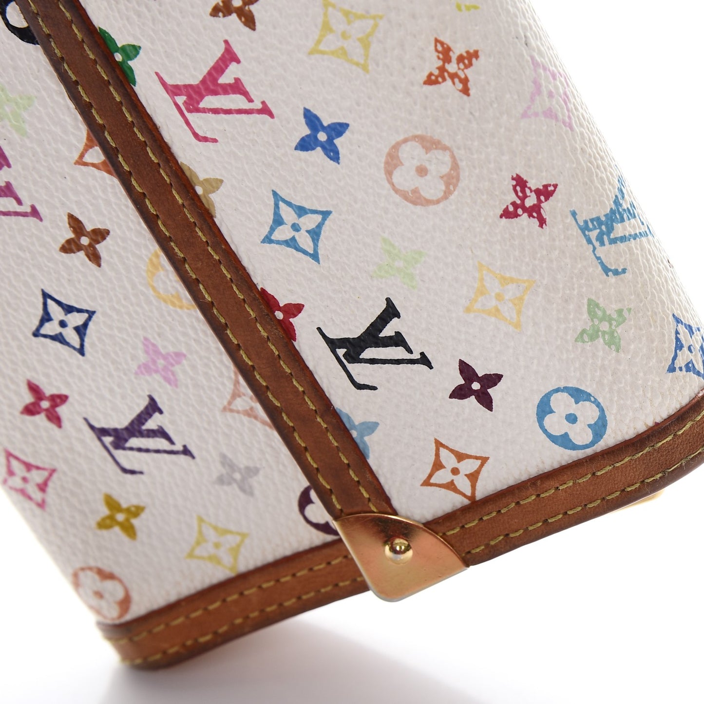 Monogram Multicolor Porte Tresor International Wallet White