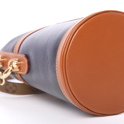 Louis Vuitton Calfskin Duffle Bag Navy 8 of 11