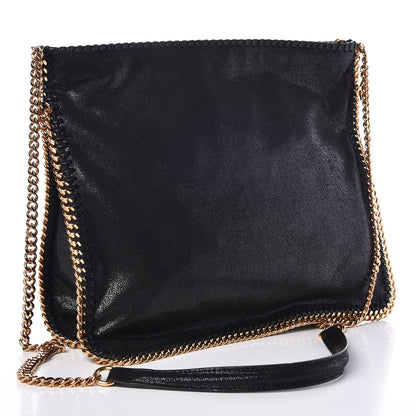 Stella McCartney Shaggy Deer Medium Falabella Crossbody Bag Black 3 of 6
