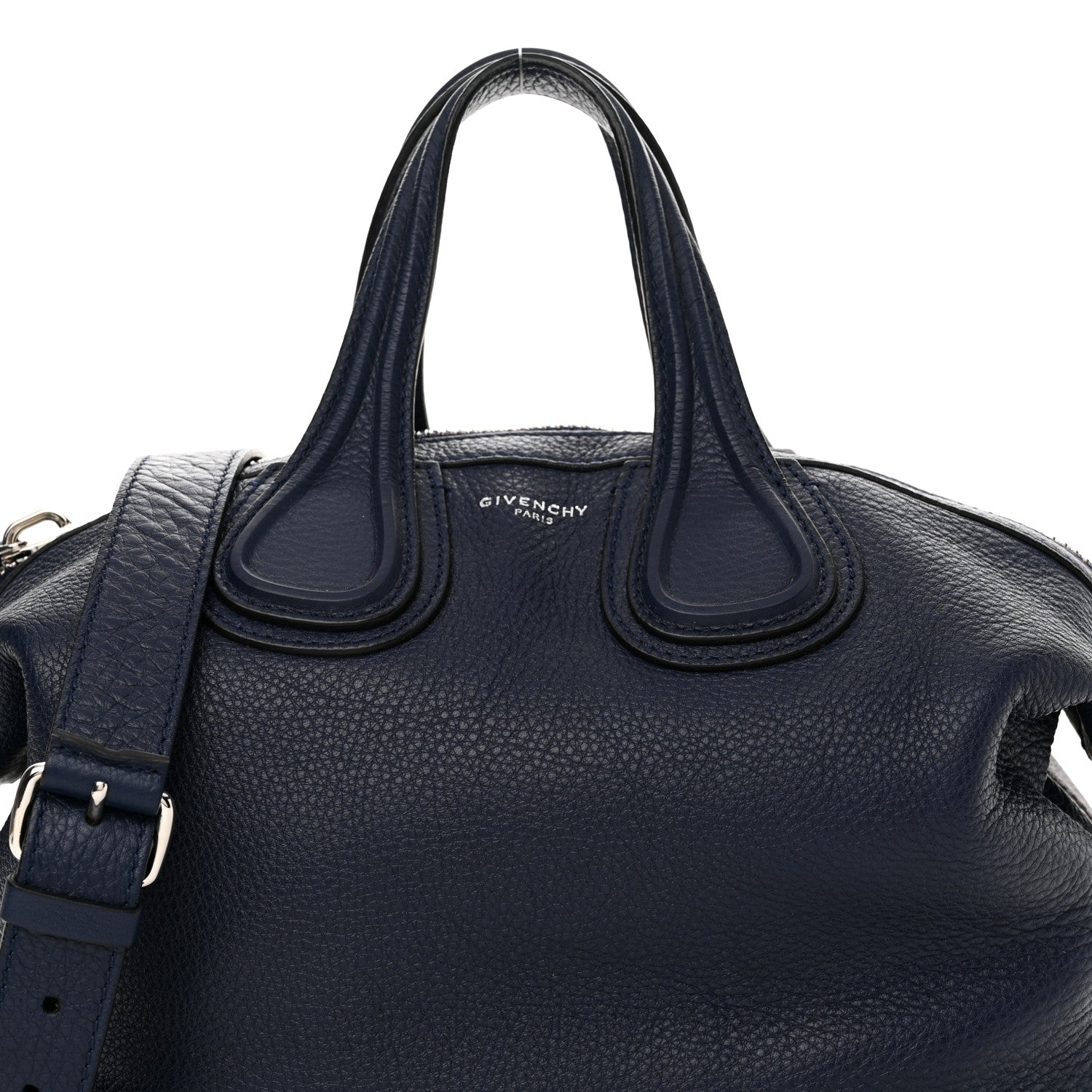 Givenchy Pebbled Calfskin Small Nightingale Night Blue 8 of 10