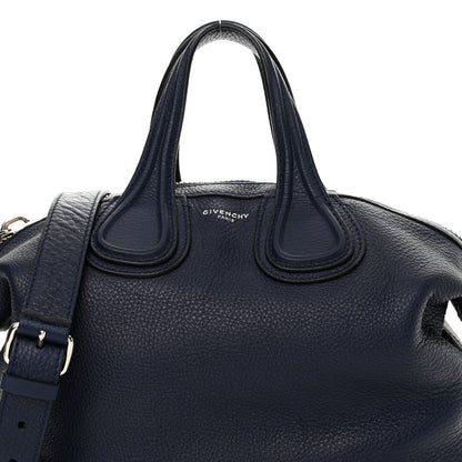 Givenchy Pebbled Calfskin Small Nightingale Night Blue 8 of 10