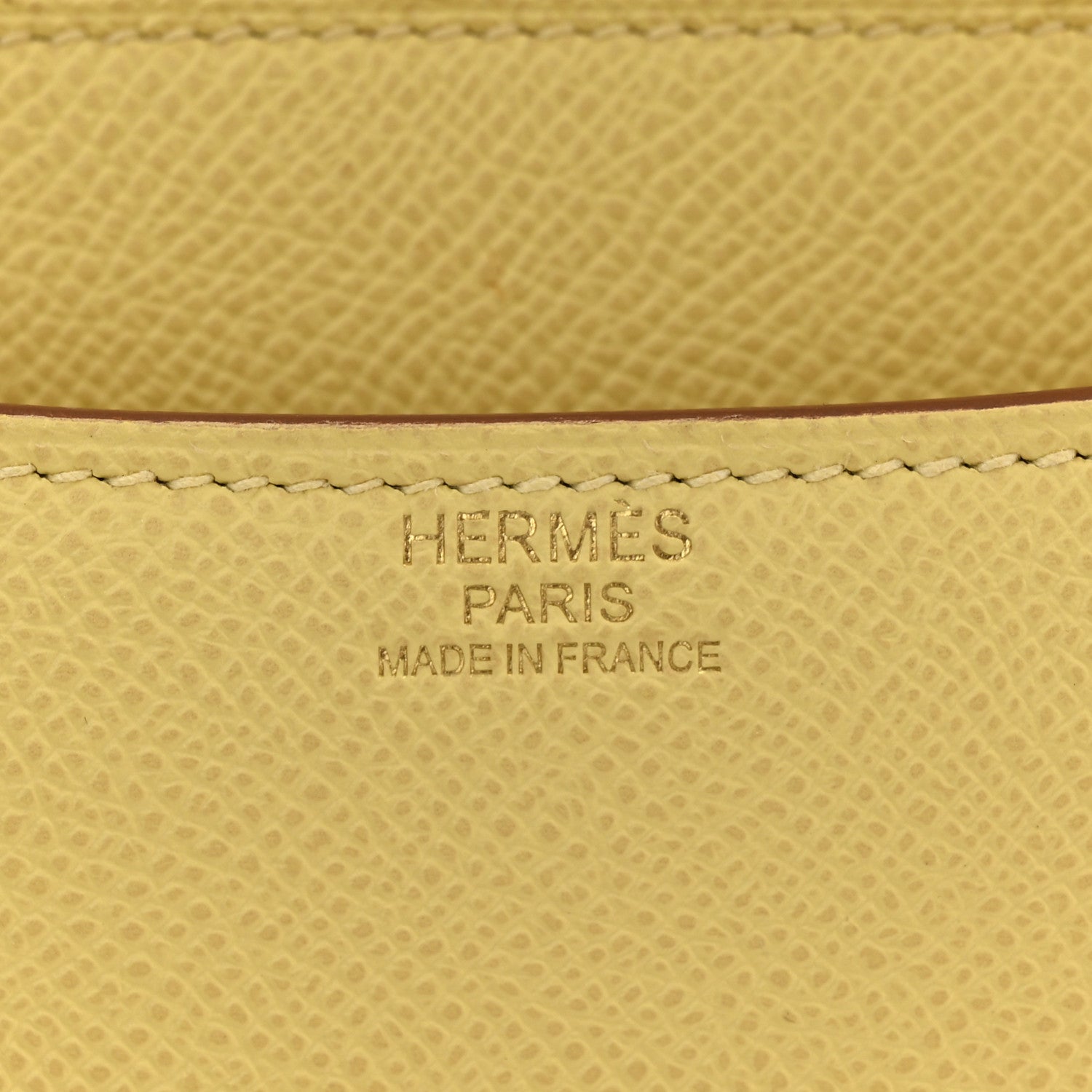 Hermes Epsom Constance 24 Jaune Poussin 6 of 12