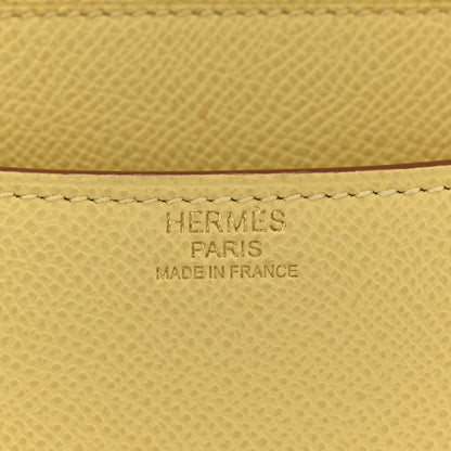 Hermes Epsom Constance 24 Jaune Poussin 6 of 12