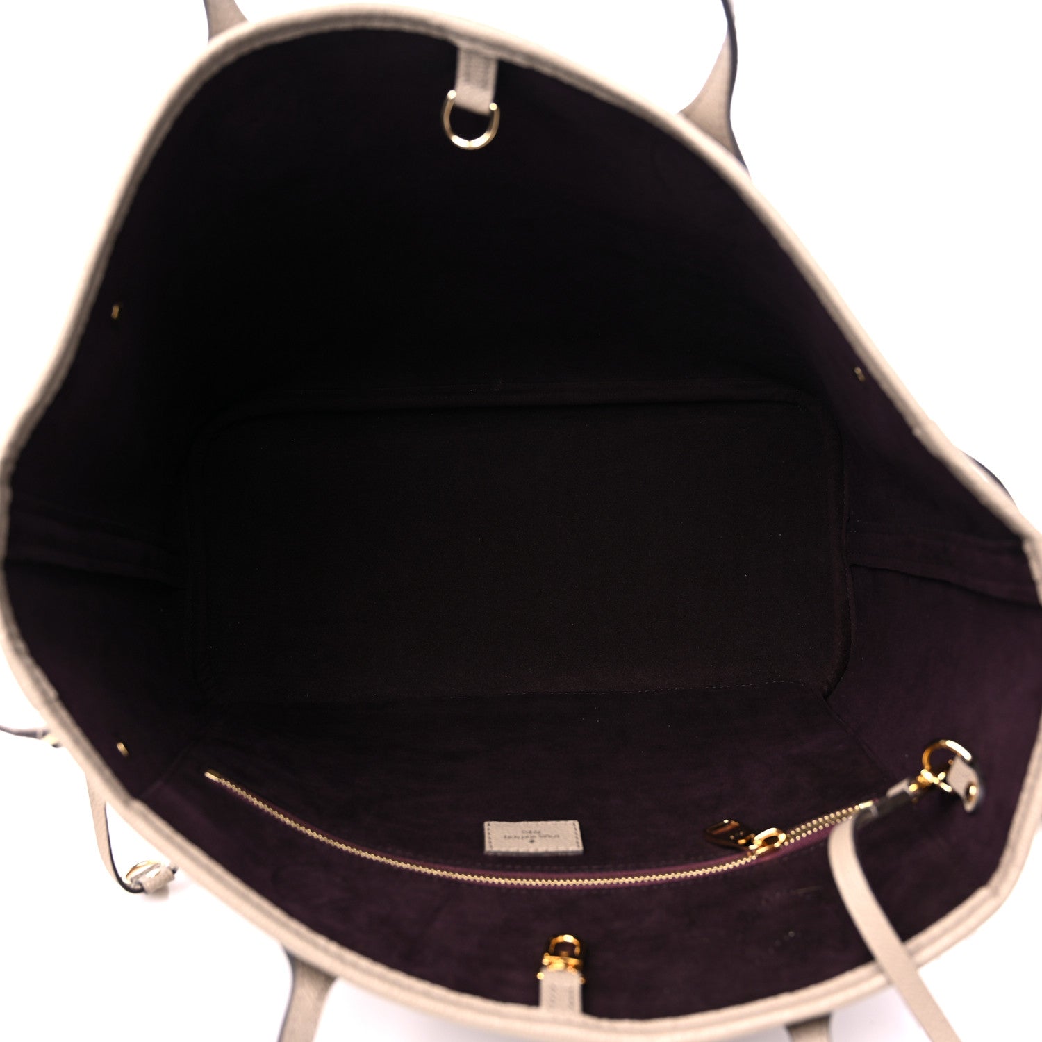 Louis Vuitton Empreinte Monogram Giant Neverfull MM Tourterelle 6 of 10