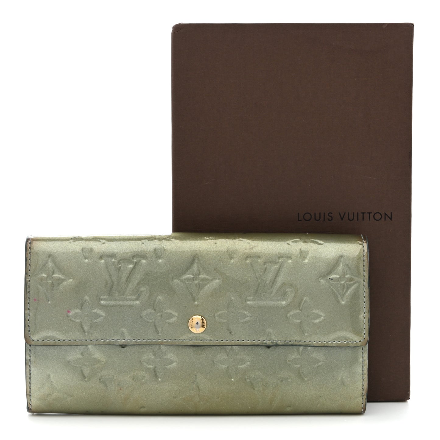 Vernis Sarah Wallet Gris Art Deco