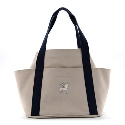 Hermes H Canvas Cabriole Nappy Bag Gris Perle 1 of 13