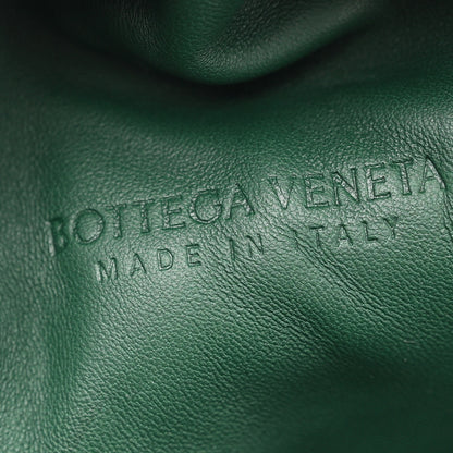 Bottega Veneta Nappa Maxi Intrecciato The Pouch Oversized Clutch Raintree 6 of 10